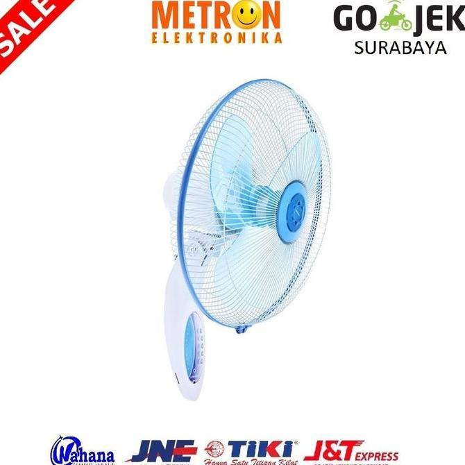 MIYAKO KAW-1689RC KIPAS ANGIN / WALL FAN / KAW1689RC