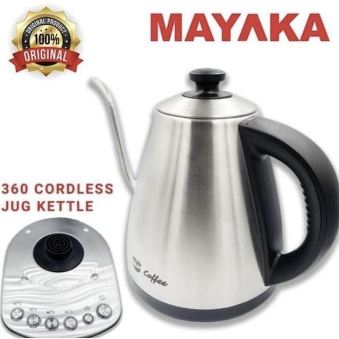 Kettle Leher Angsa Listrik Mayaka / Electric Kettle Gooseneck Mayaka