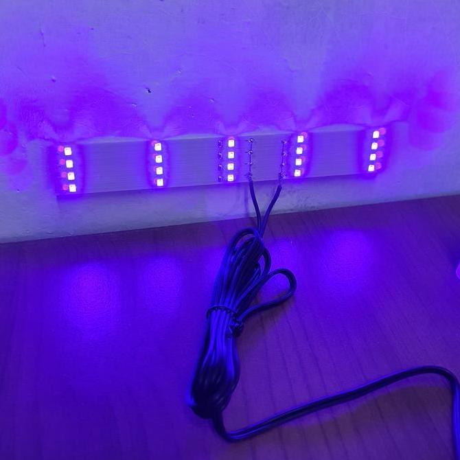 Lampu Led UV + Adaptor