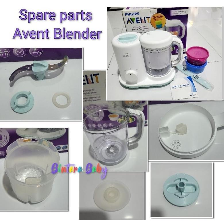Sparepart PHILIPS Avent Blender Steamer Baby Food Maker Food Processor Mpasi / Meal Maker Baby Food 