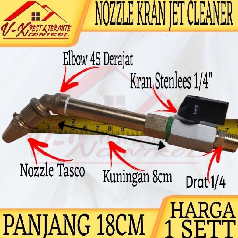 Kran Steam Jet Cleaner Nozzle Tasco Nozzle jet cleaner