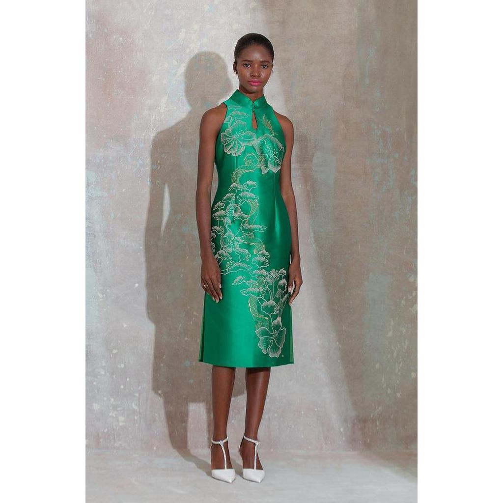 SISSAE, TSAVORITE QIPAO
