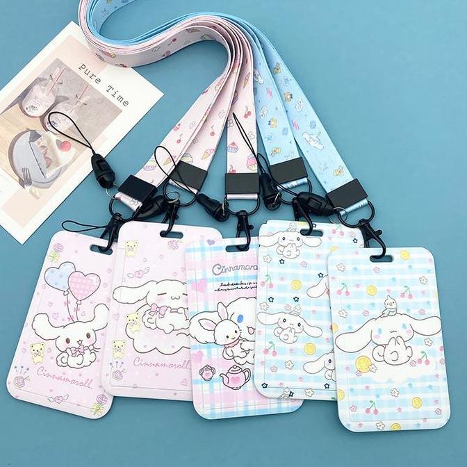 Kartu Kalung Holder Lucu Karakter Sanrio/Id Card Holder Name Tag