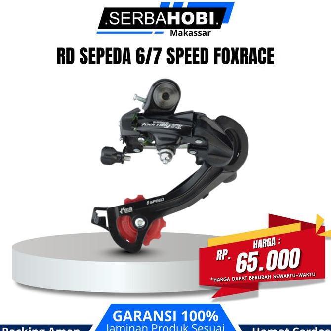 ```````] RD sepeda 6/7 Speed Foxrace