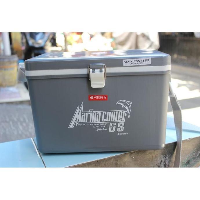6S marina cooler box 5,5liter lion star tempat daging ikan piknik