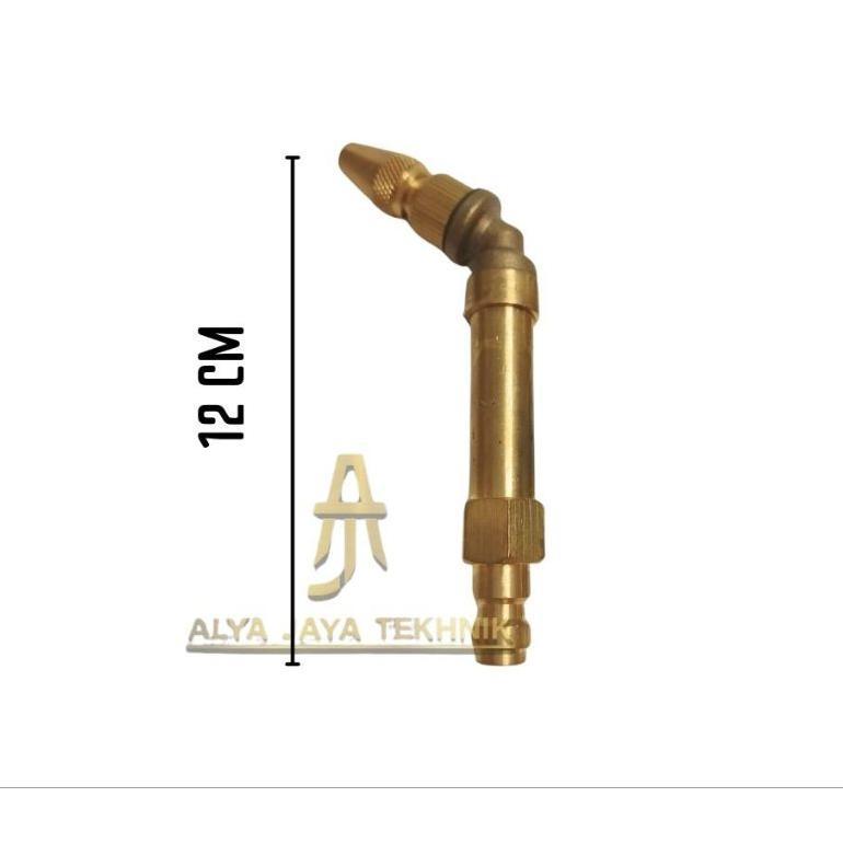 Kran Steam AC Italy Model Coupler Nozle Tasco 20 CM Nozzle jet cleaner
