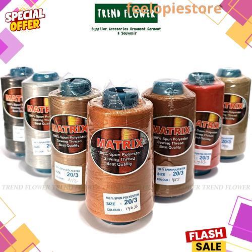 New Benang jahit 20/3 benang jahit tas jeans lebih tebal dan lebih kuat