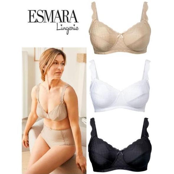 Promo 38c 38d 40d 42d bra esmara tanpa kawat branded COD