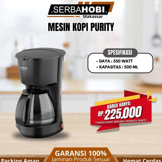 ((((()paling dicari] Mesin Kopi Drip Maker Purity / Mesin Kopi Kova