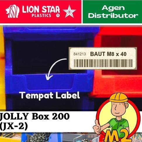 Lion Star JX-2 Kotak Sparepart / Kotak Baut / JOLLY Box no.200