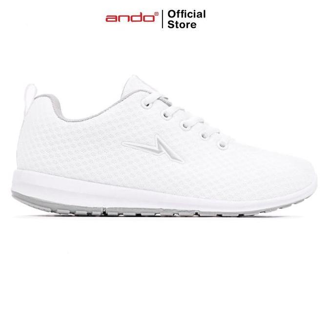 Ando Official Sepatu Sneakers Wiena Wanita Dewasa - Putih