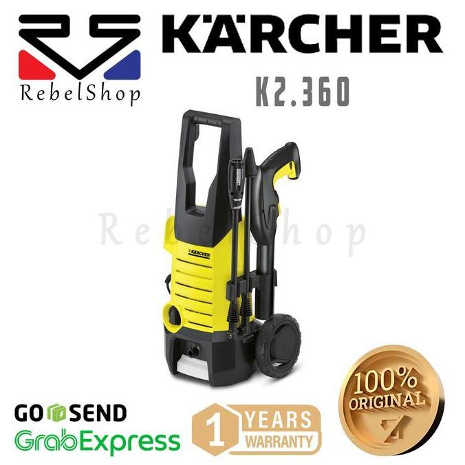KARCHER K 2.360 / K2360 (HIGH PRESSURE CLEANER) MESIN CUCI MOBIL *KAP ORIGINAL DAN TERPERCAYA