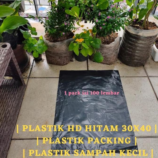 Plastik Hd Hitam 30X40 | Plastik Packing | Plastik Sampah Kecil