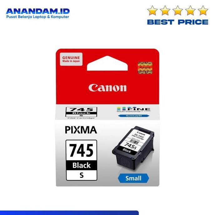 Cartridge Tinta Canon PG-745s 745s 745 Small Black Hitam