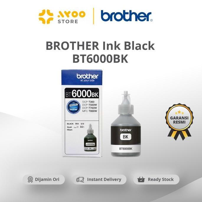 BROTHER Tinta BT6000 BT-6000BK Black [BT-6000BK]