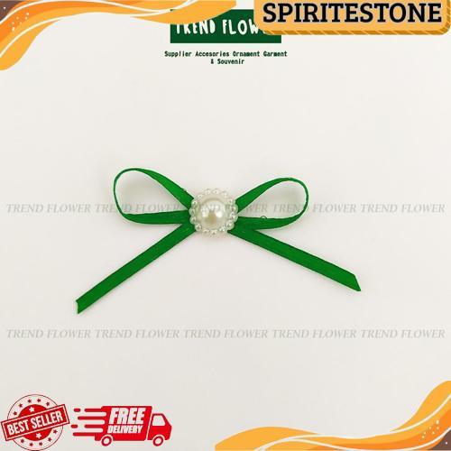 COD [PER LUSIN] Pita kecil Satin 1/8 inch plus monte kecil PER LUSIN pita hiasan souvenir hampers pi