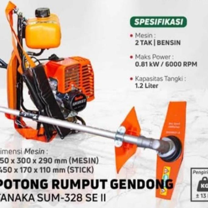 tanaka sum 328 se ii. potong rumput gendong 2tak