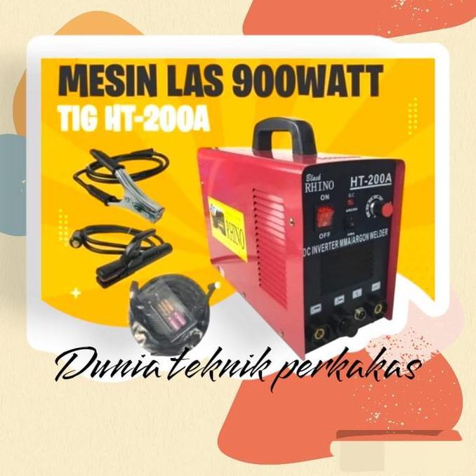 Promo Mesin Las Argon Rhino Tig Ht200 Cod