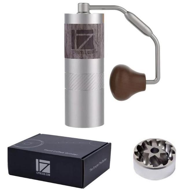 1Zpresso Q2 S Manual Coffee Grinder Conical 7 Heptagonal Burr Penggiling Kopi Q2S Stainless Steel Wi