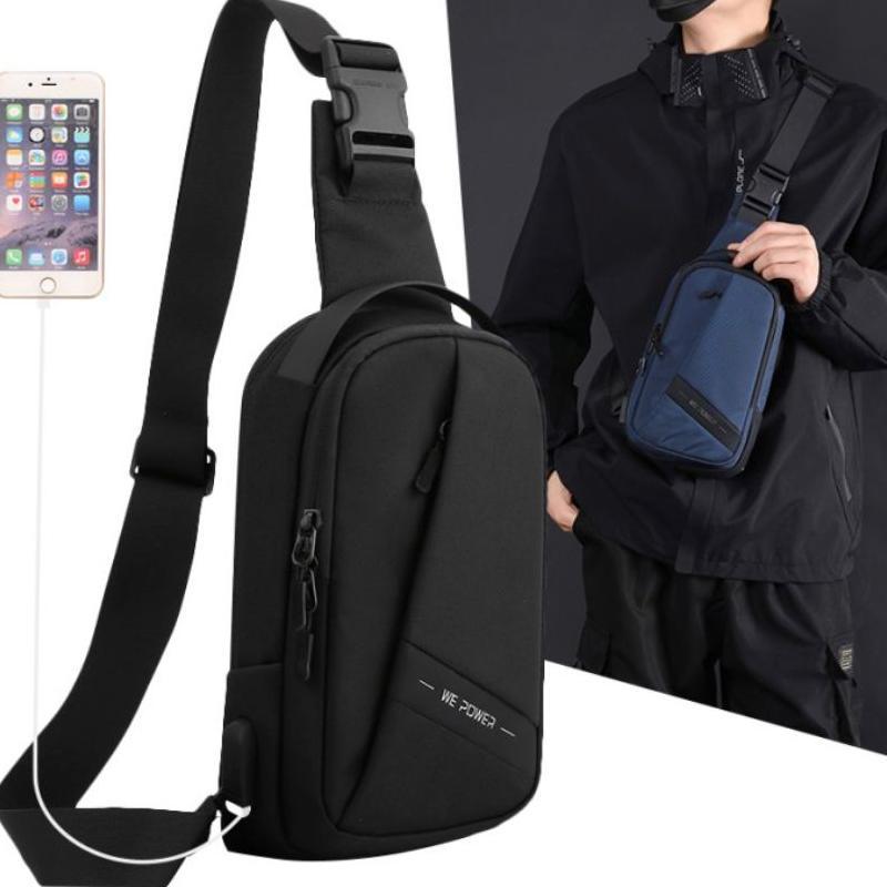 Tas Slingbag Selempang Dada Waistbag Import Waterproof  We Power  #2113