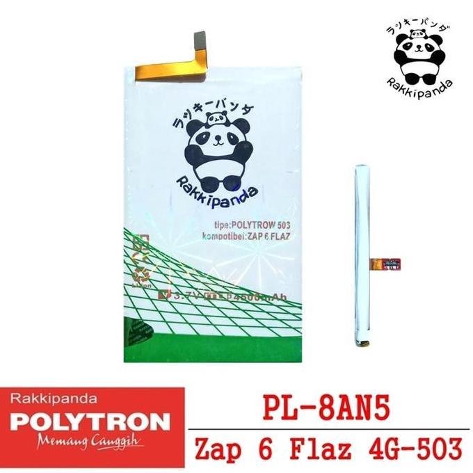 Baterai Polytron Zap 6 Flaz 4G 503 4G503 PL-8AN5 Double IC Protection
