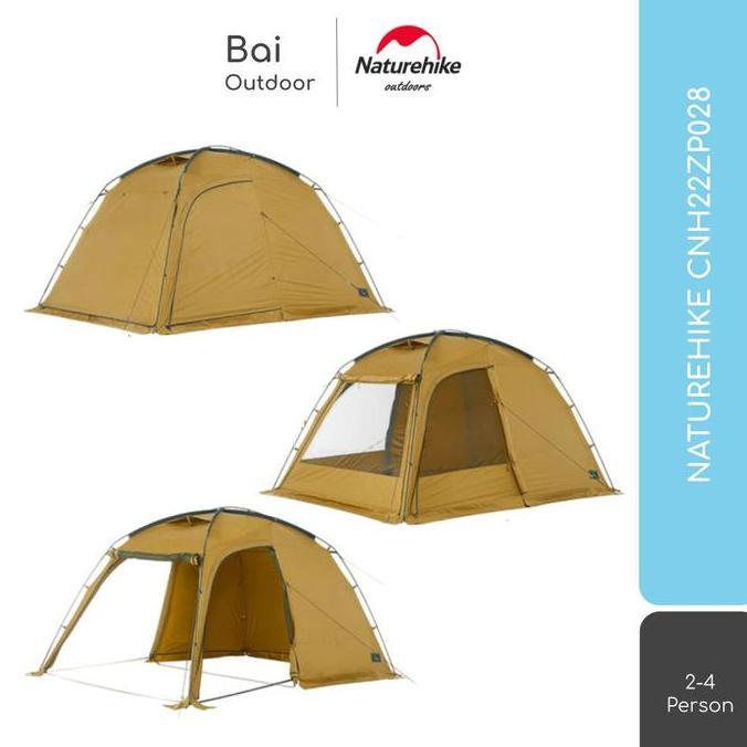 Tenda Naturehike Cnh22Zp028 Sand Dune 7.6 2P / 2 Orang Camping