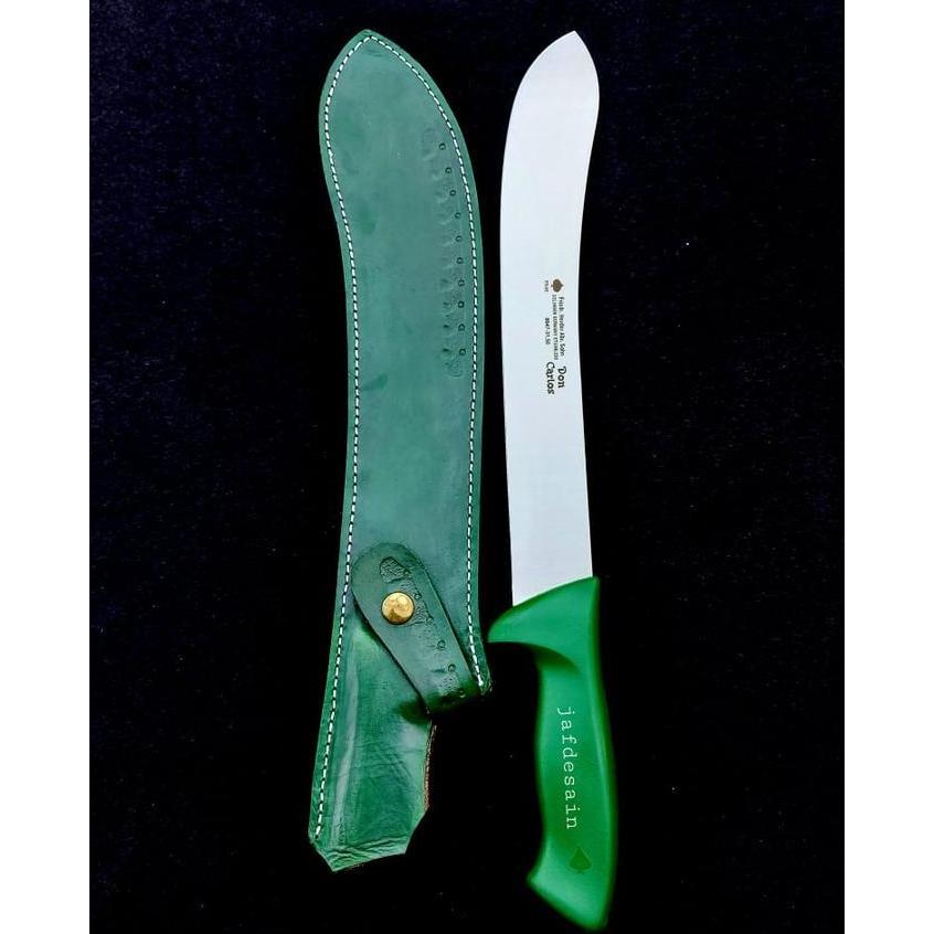 Pisau Sembelih Sapi Cap Garpu Bullnose Don Carlos Solingen Germany 12"