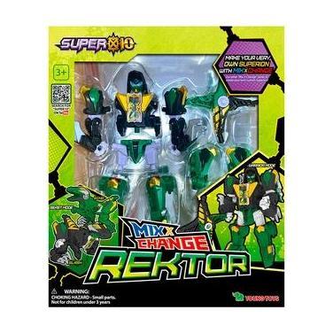 Robot Young Toys Super 10 Raktor mix and Change robot changer