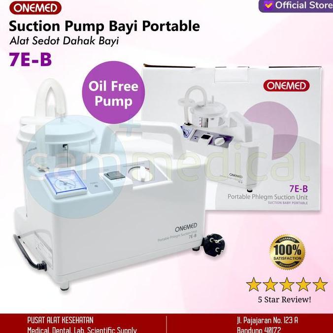 Onemed Suction Pump Bayi Portable / Alat Sedot Dahak 7E-B