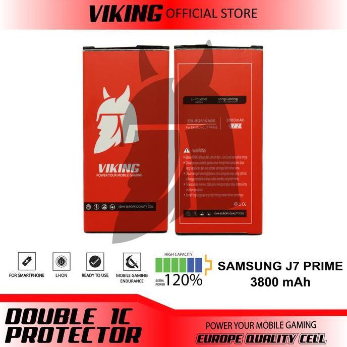 VIKING Baterai J4 Plus - J6 Plus 2018 EB-BG610ABE Double Power