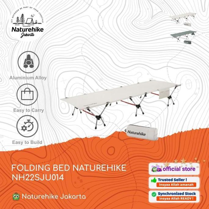 Folding Bed / Velbed Lipat Portable Camping Naturehike Nh22Ju014