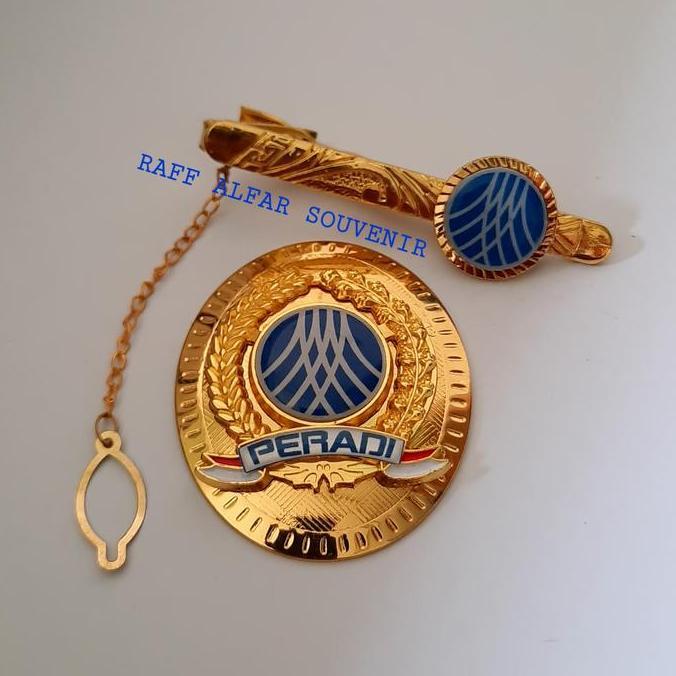 DF31 >> PIN ADVOKAT PERADI LOGO BARU DAN JEPIT DASI PERADI