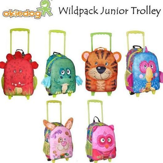 Okiedog Wildpack Junior Trolley tas trolley anak