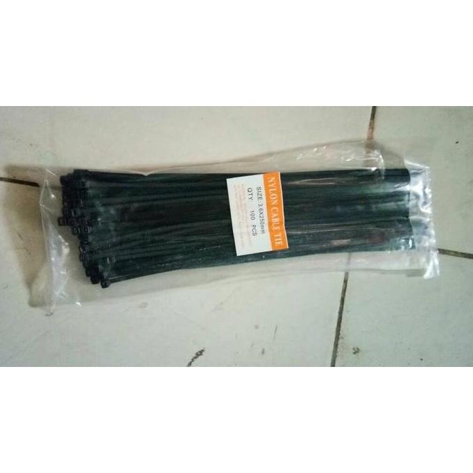 Kabel Ties 25Cm Black