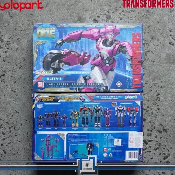 Yolopark Transformers ONE AMK Cogged Bot Mode ELITA-1 Elita 1 Elita1