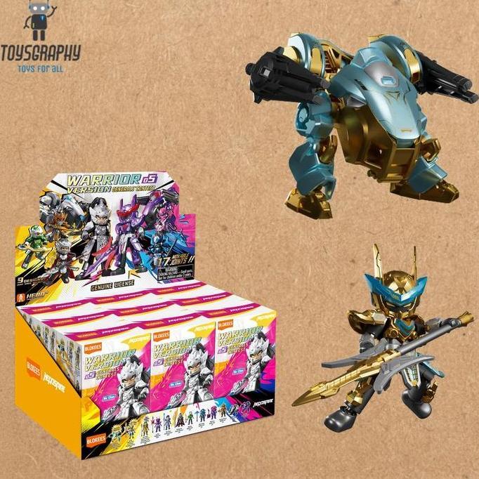 Blokees Hero Spire Galaxy Version Turbo GVT05 Generals Contest GVT 05 Hero Infinity Warrior Version