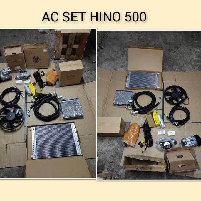 AC HINO 500 NEW FM260JD - AC COMPRESOR DENSO 1SET Terlaris