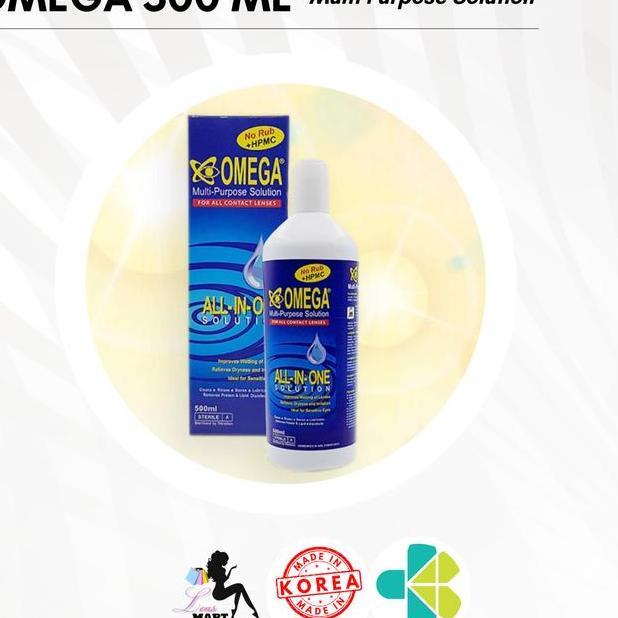 Cairan Pencuci Softlens Omega Ml