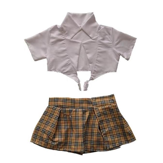 Promo Lingerie Sexy School Japan Student Cosplay Uniform Costume Piyama a216 COD