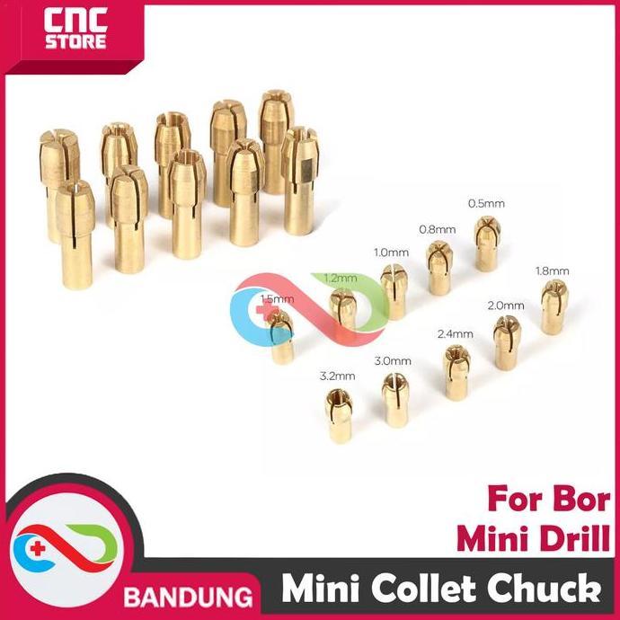 Kepala Bor Mini Chuck Collet Mini Drill Set Baru