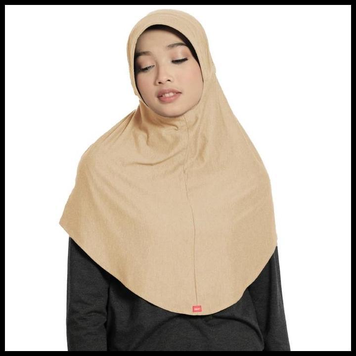 Dauky Bergo Rara Hijab Instan Serut Belakang Kaos Premium 100% Original