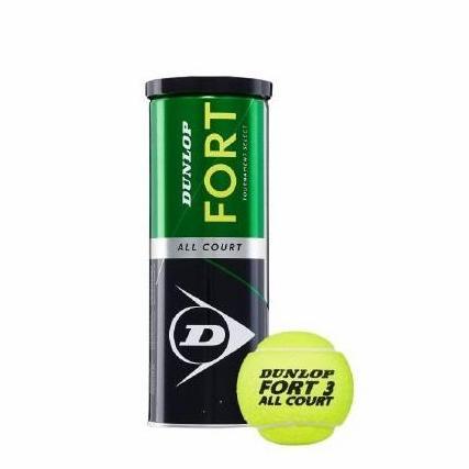 NEW Bola Tenis Dunlop Fort All Court Bola Tenis Lapangan Dunlop isi 3