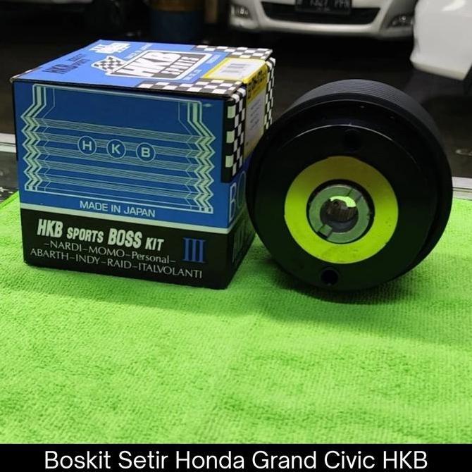 Boskit Setir Racing Dudukan Setir Racing Honda Grand Civic HKB Japan Original
