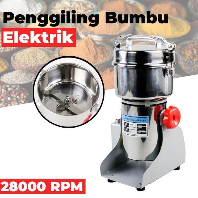 Alat Penggiling Grinder Bumbu Makanan Elektrik Spices Grinder