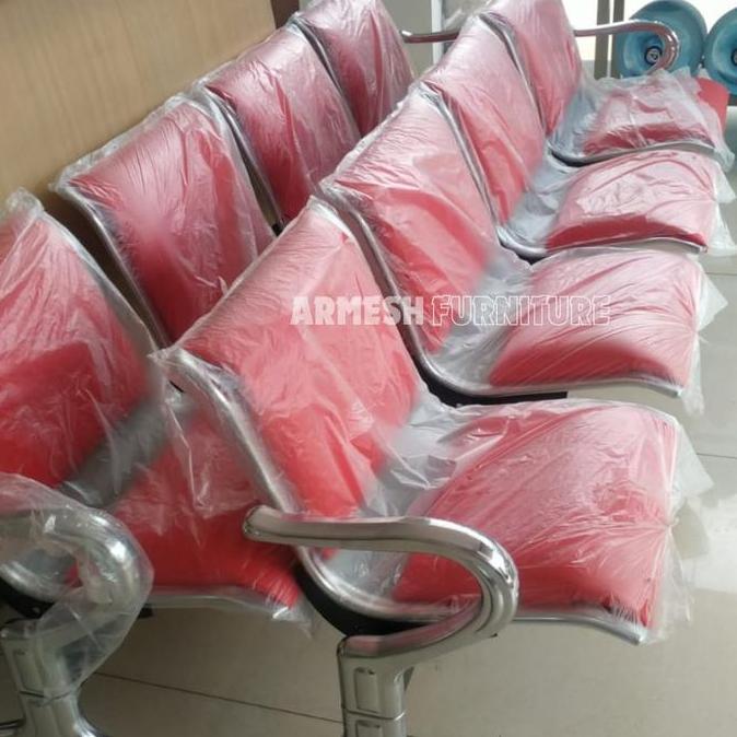 Promo Kursi Bandara Kursi Tunggu Kursi Deret 4 Dudukan Pakai Busa Cod