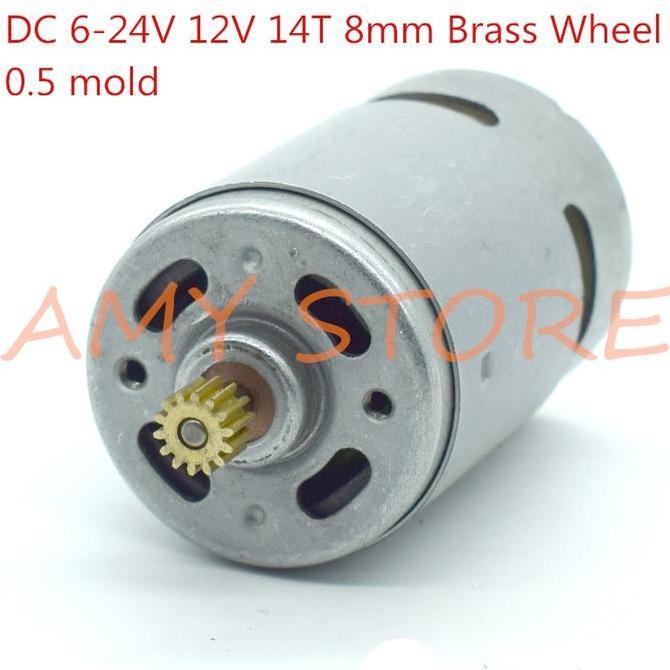 RS550 Motor 17 Teeth 15 Teeth 14 11 Teeth 9.6V 10.8V 12V Kamjay Original
