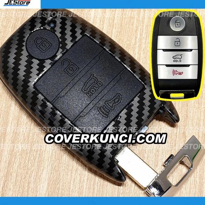 NEW Casing KUNCI KIA SORENTO 4BT Sarung Remote KIA SONET RPC Cover Kunci SONET Keyless