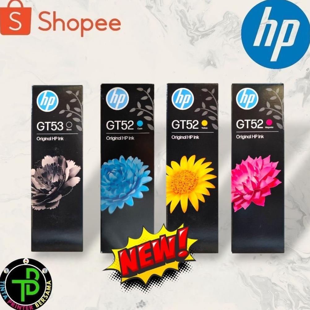 Diskon Tinta Hp GT53 Black GT52 Colour /HP Smart Tank 200 , HP Smart Tank 510 series, HP Smart Tank 