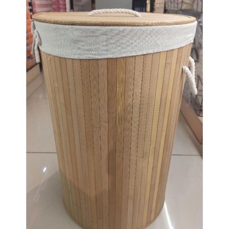 KERANJANG LOUNDRY INFORMA/KERANJANG LOUNDRY AESTHETIC/KERANJANG BAJU KOTOR/keranjang loundry bamboo 