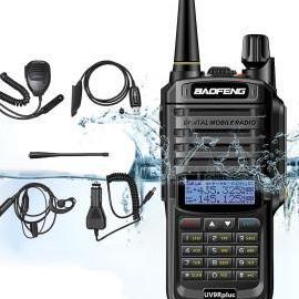 [ FREE EARPHONE ] 8watt Walky Talky HT Bofeng BF UV-82 Dualband UHF / VHF Handy Talky UV82 Dua Layar